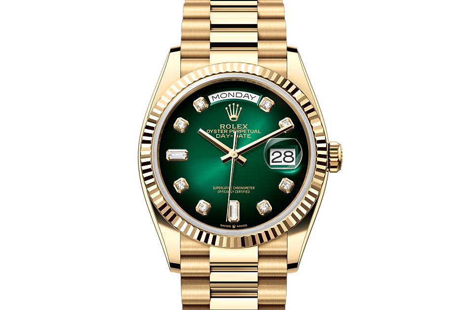 Rolex Day Date in Gold M128238 0069 H.L. Gross Bro. Jewelers