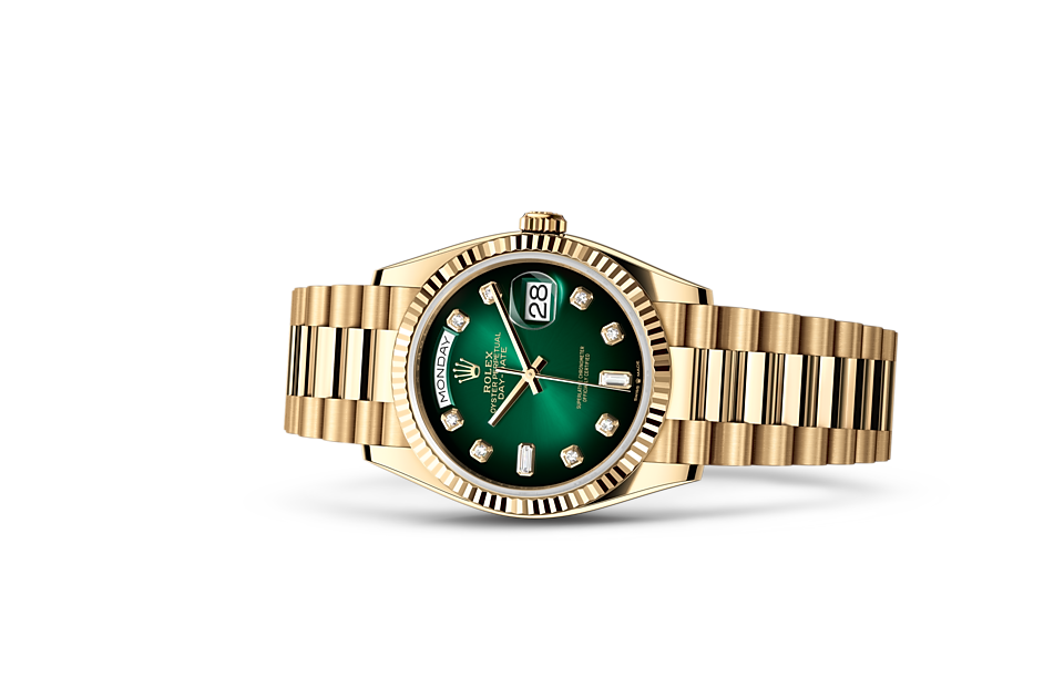 Rolex Day Date in Gold M128238 0069 H.L. Gross Bro. Jewelers