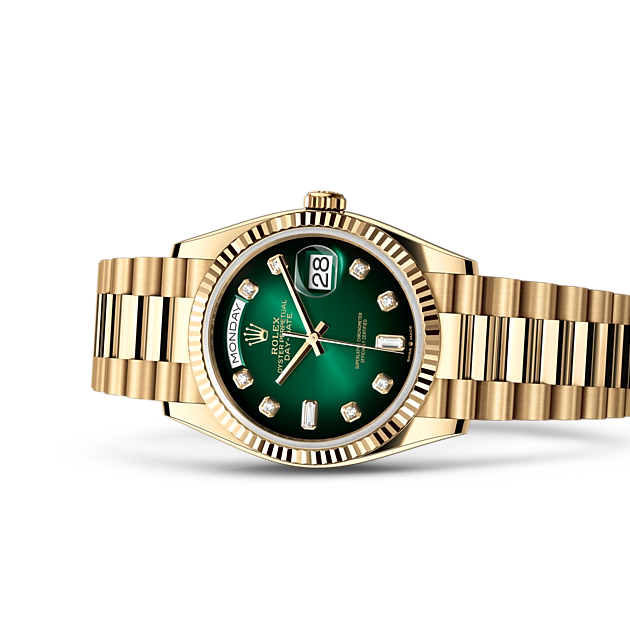Rolex day date sales 36mm yellow gold