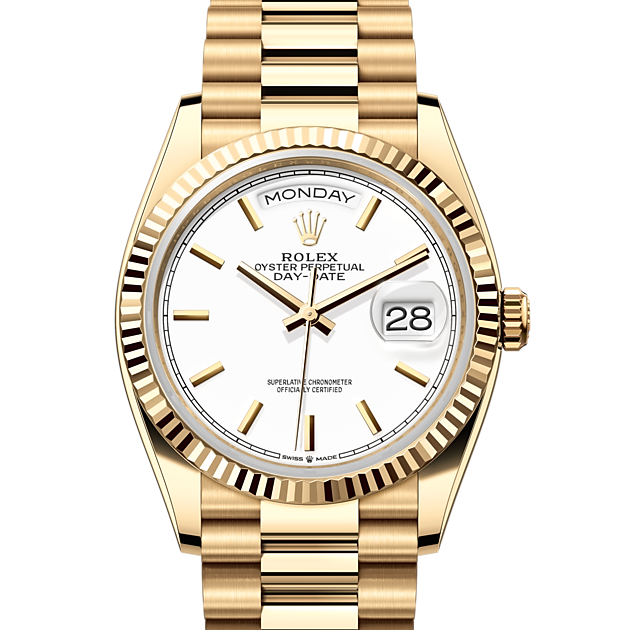 Oyster, 36 mm, yellow gold