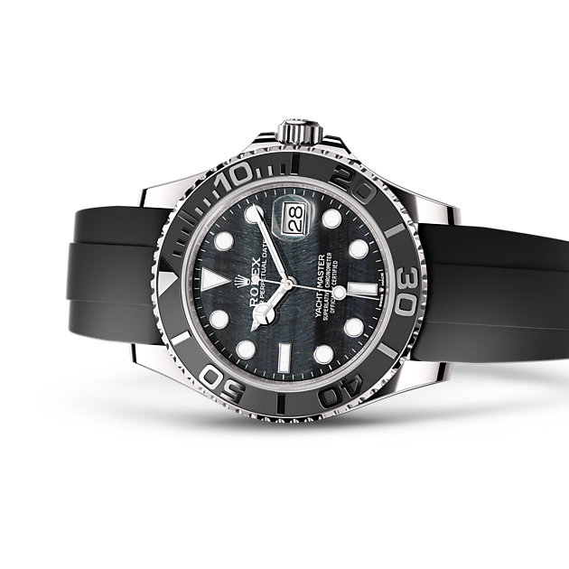 Oyster, 42 mm, white gold