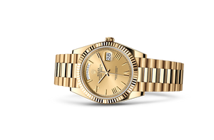 Oyster, 40 mm, yellow gold