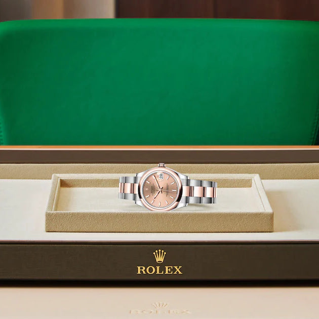 Oyster, 31 mm, Oystersteel and Everose gold