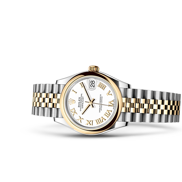 Oyster, 31 mm, Oystersteel and yellow gold
