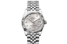 Oyster, 31 mm, Oystersteel and white gold