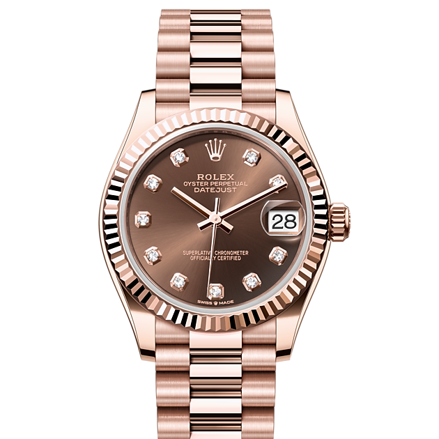 Rolex Datejust in Gold M278275 0010 H.L. Gross Bro. Jewelers