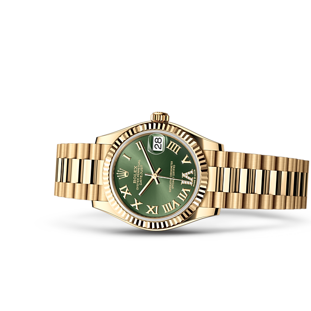 Oyster, 31 mm, yellow gold