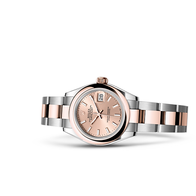 Oyster, 28 mm, Oystersteel and Everose gold