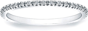 Micro-Pave Set Diamond Eternity Band
