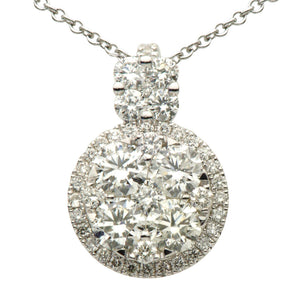features round brilliant cut diamonds totaling 1.26ct on a 16