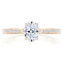 Tacori 14k Gold Pave Diamond Engagement Ring