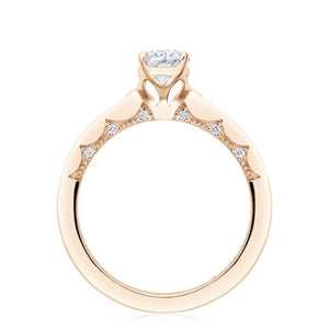 Tacori 14k Gold Pave Diamond Engagement Ring