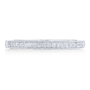 Worn as a wedding band or layered onto your fashion ring stack, thi...