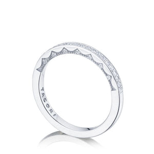 Worn as a wedding band or layered onto your fashion ring stack, thi...