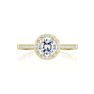 Tacori Coastal Crescent Diamond Engagement Ring