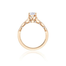 Tacori Coastal Crescent Twist Diamond Engagement Ring