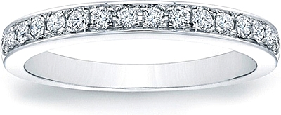 Pave Diamond Wedding Band-SCS1225CW