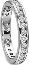 Precision Set Channel Diamond Wedding Band