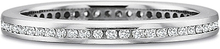 Precision Set Channel Diamond Wedding Band