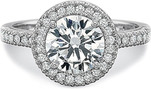 Precision Set Flush Fit Prong Set Diamond Engagement Ring