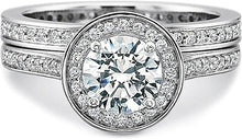 Precision Set Pave Diamond Engagement Ring