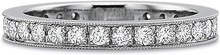 Precision Set Pave Diamond Wedding Band