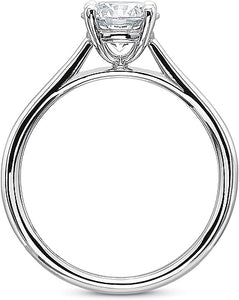 Precision Set Solitaire Diamond Engagement Ring
