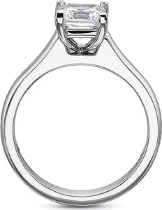 Precision Set Solitaire Diamond Engagement Ring