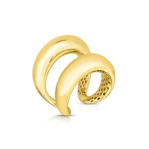 Roberto Coin 18k Yellow Gold Oro Classic Ring