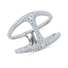 14k White Gold Diamond Ring