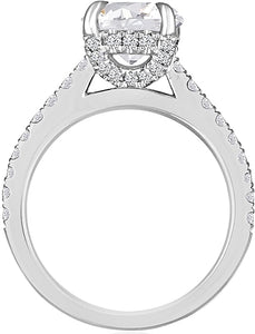 Signature Pave Diamond Engagement Ring