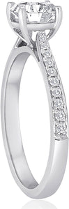Signature Pave Diamond Engagement Ring