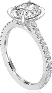Signature Pave Diamond Engagement Ring