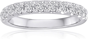 Signature Pave Diamond Wedding Band