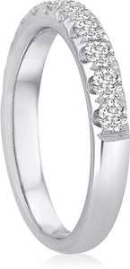 Signature Pave Diamond Wedding Band