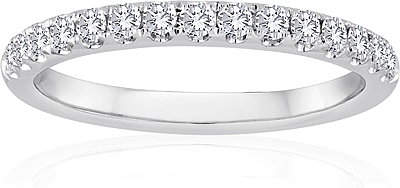 Signature Pave Diamond Wedding Band