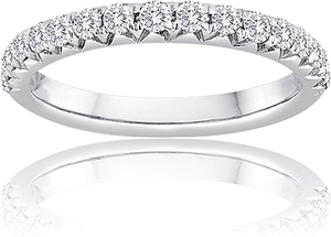 Signature Pave Set Diamond Wedding Band