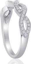 Signature Pave Twist Diamond Wedding Band