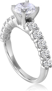 Signature Prong Set Diamond Engagement Ring