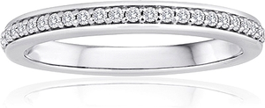Signature Prong Set Diamond Wedding Band