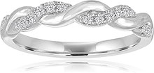 Signature Twist Diamond Wedding Band