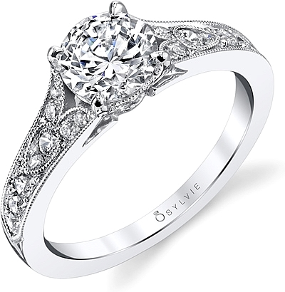 Antique looking 2025 wedding bands