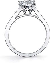 Sylvie Channel Set Diamond Engagement Ring