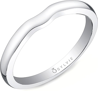 Sylvie Classic Fitted Wedding Band-SY904B
