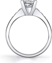 Sylvie Graduated Diamond Engagement Ring