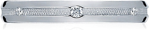 Tacori 3mm Diamond Wedding Band