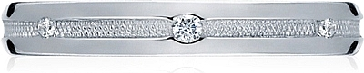 Tacori 3mm Diamond Wedding Band