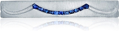 Tacori 3mm Sapphire Wedding Band