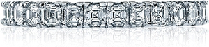 Tacori Asscher Cut Diamond Band