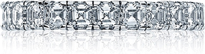 Tacori Asscher Cut Diamond Wedding Band